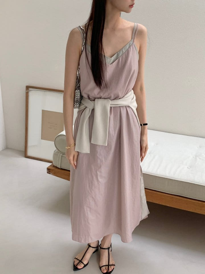 Rumiru - Korean Women Fashion - #momslook - Layered One-Piece - 4