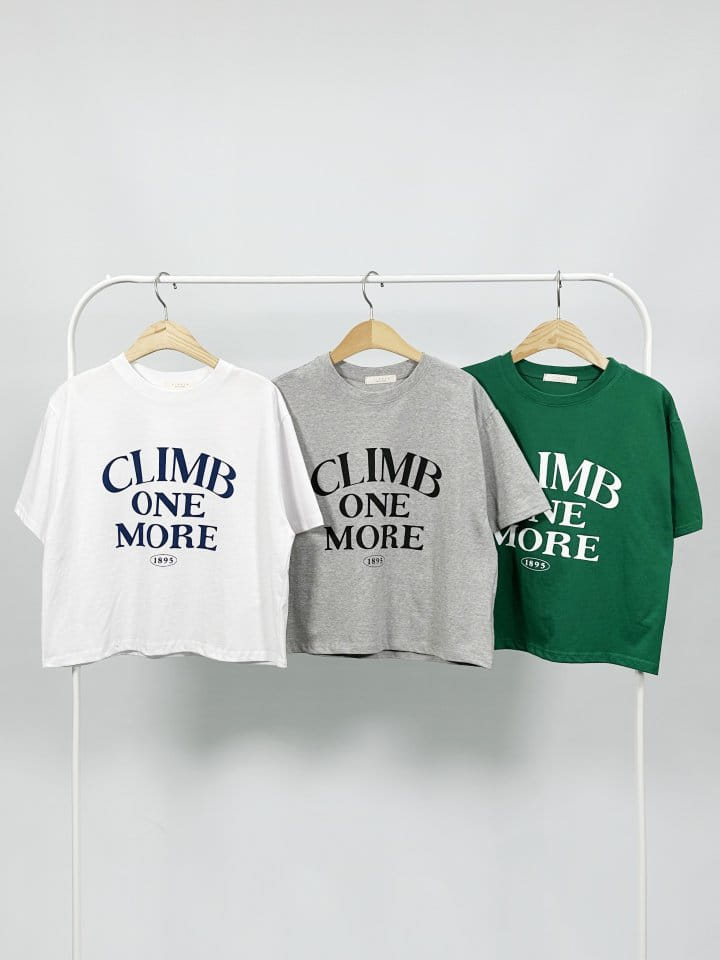 Sienne - Korean Women Fashion - #momslook - One More Crop Short Sleeve Tee - 7