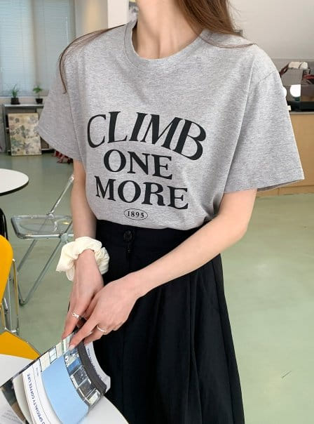 Sienne - Korean Women Fashion - #momslook - One More Crop Short Sleeve Tee - 4