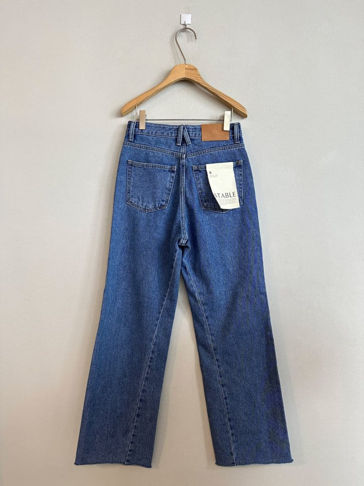 Stable - Korean Women Fashion - #shopsmall - Becky Denim Pants - 3