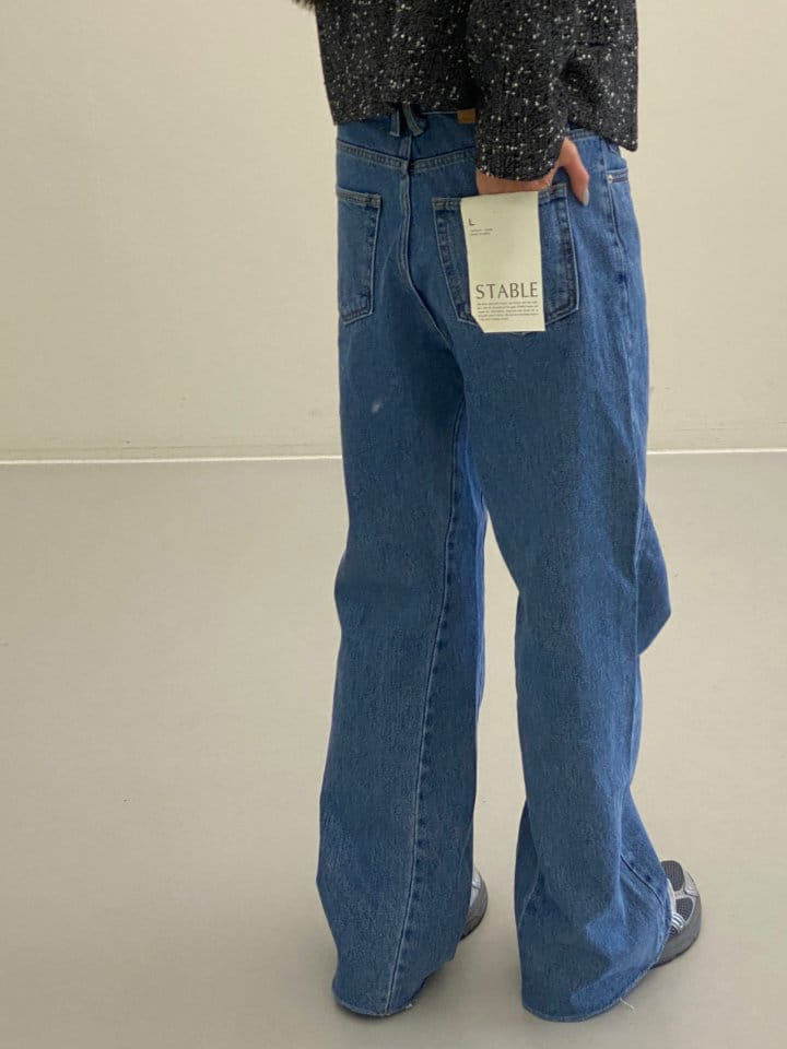 Stable - Korean Women Fashion - #womensfashion - Becky Denim Pants - 7