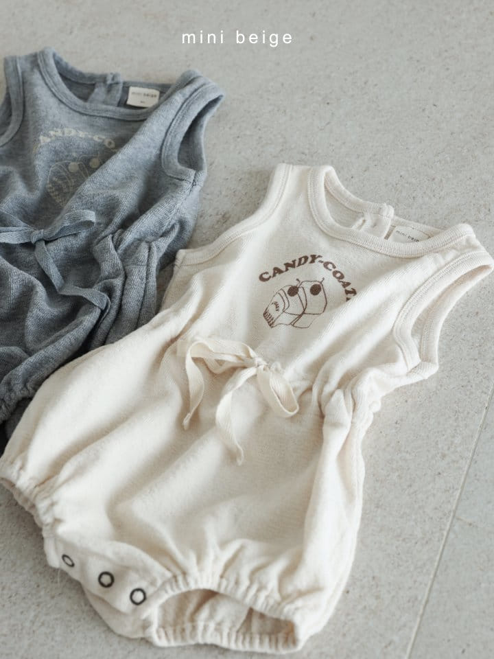 The Beige - Korean Baby Fashion - #babyoninstagram - String Body Suit - 11