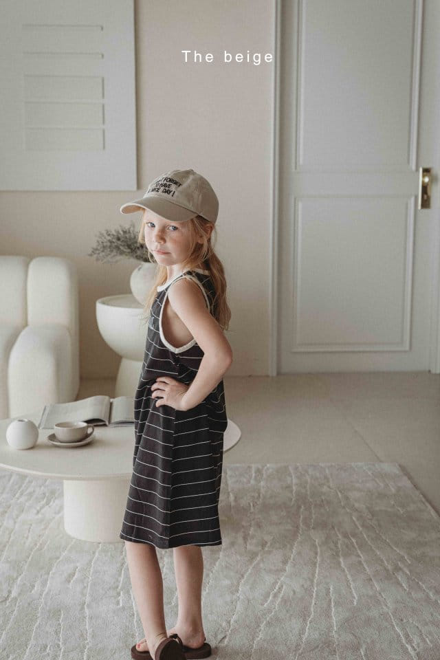 The Beige - Korean Children Fashion - #fashionkids - ST Sleeveless One-Piece - 5