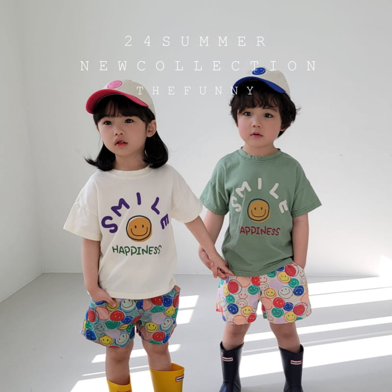 The Funny - Korean Children Fashion - #Kfashion4kids - Smile Tee