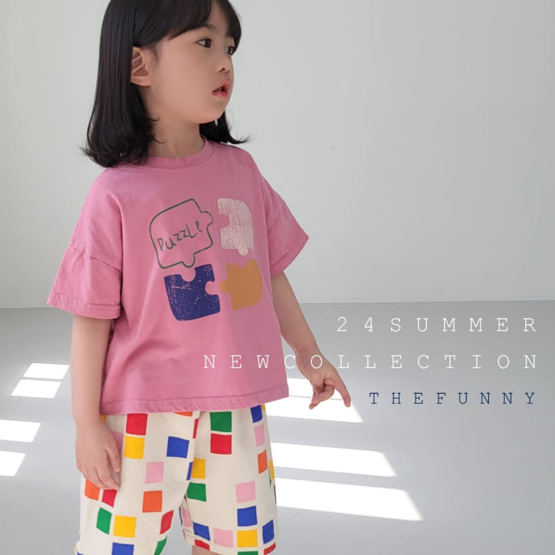 The Funny - Korean Children Fashion - #Kfashion4kids - Puzzle Tee - 10