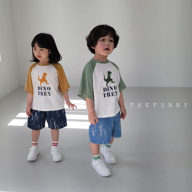 The Funny - Korean Children Fashion - #prettylittlegirls - Dinosaur Tee - 4