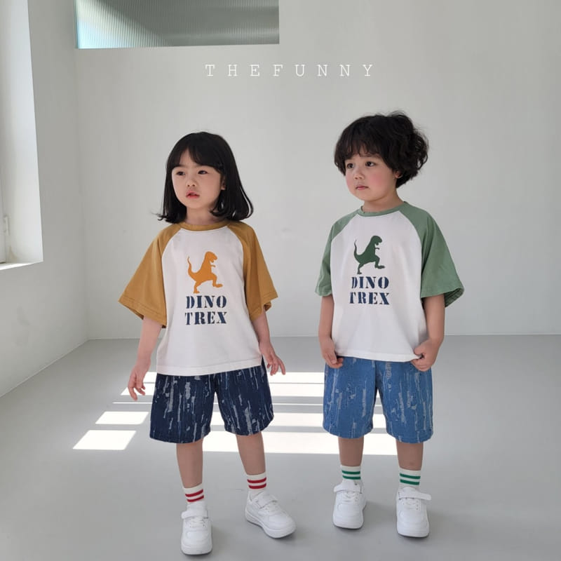 The Funny - Korean Children Fashion - #childofig - Dinosaur Tee - 5