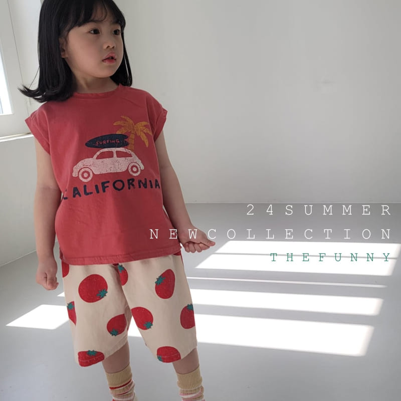 The Funny - Korean Children Fashion - #childofig - Car Sleeveless Tee - 7