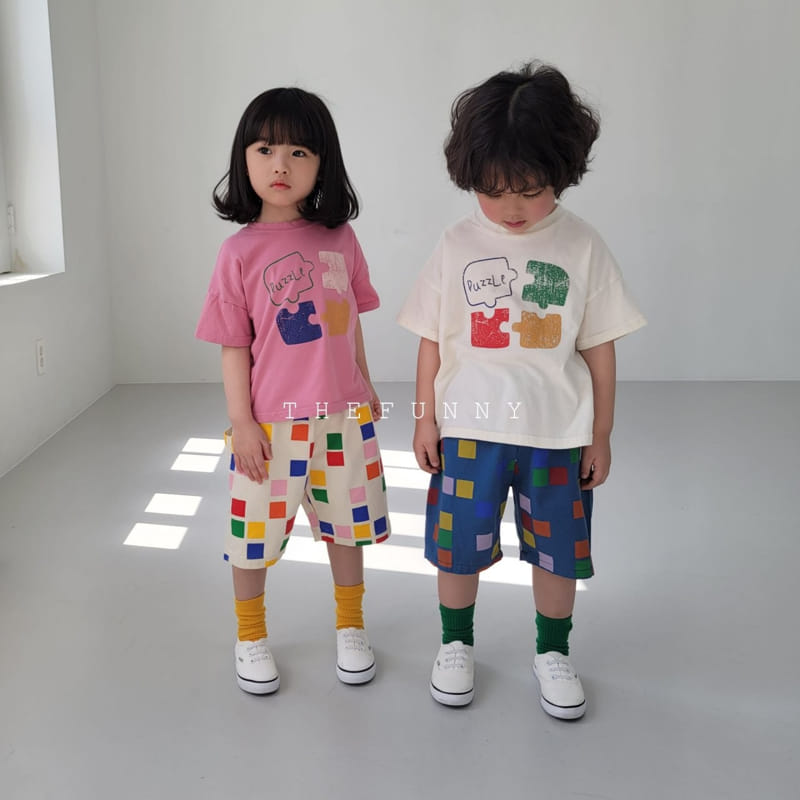 The Funny - Korean Children Fashion - #childofig - Puzzle Tee - 2