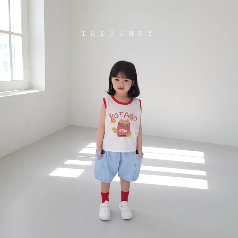 The Funny - Korean Children Fashion - #childrensboutique - Potato Sleeveless Tee - 7