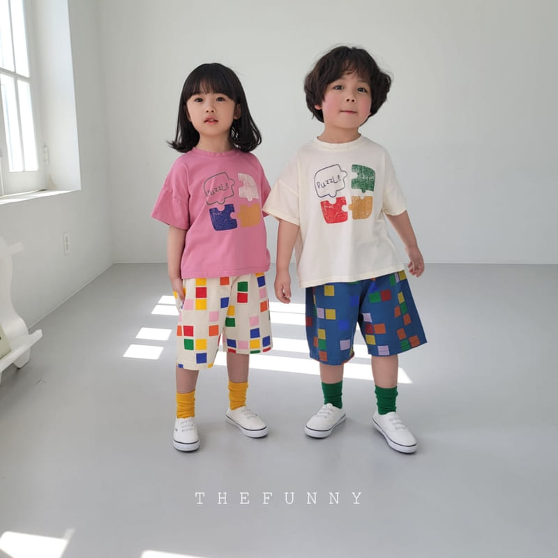 The Funny - Korean Children Fashion - #childrensboutique - Puzzle Tee - 3