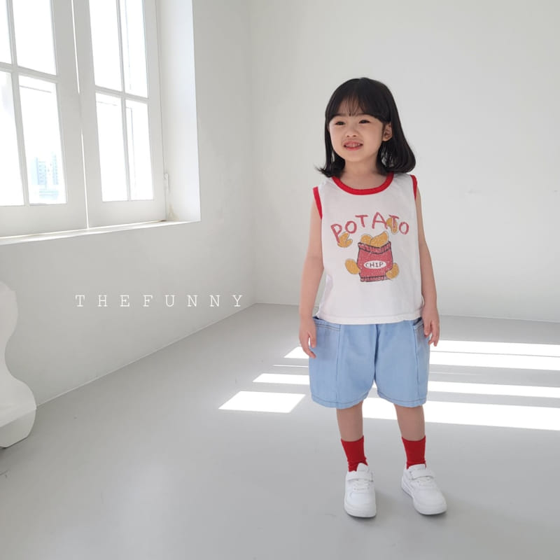 The Funny - Korean Children Fashion - #designkidswear - Potato Sleeveless Tee - 8