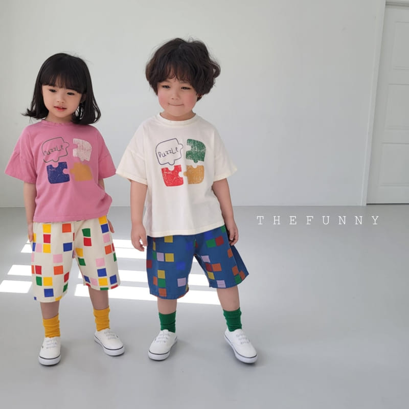 The Funny - Korean Children Fashion - #childrensboutique - Puzzle Tee - 4