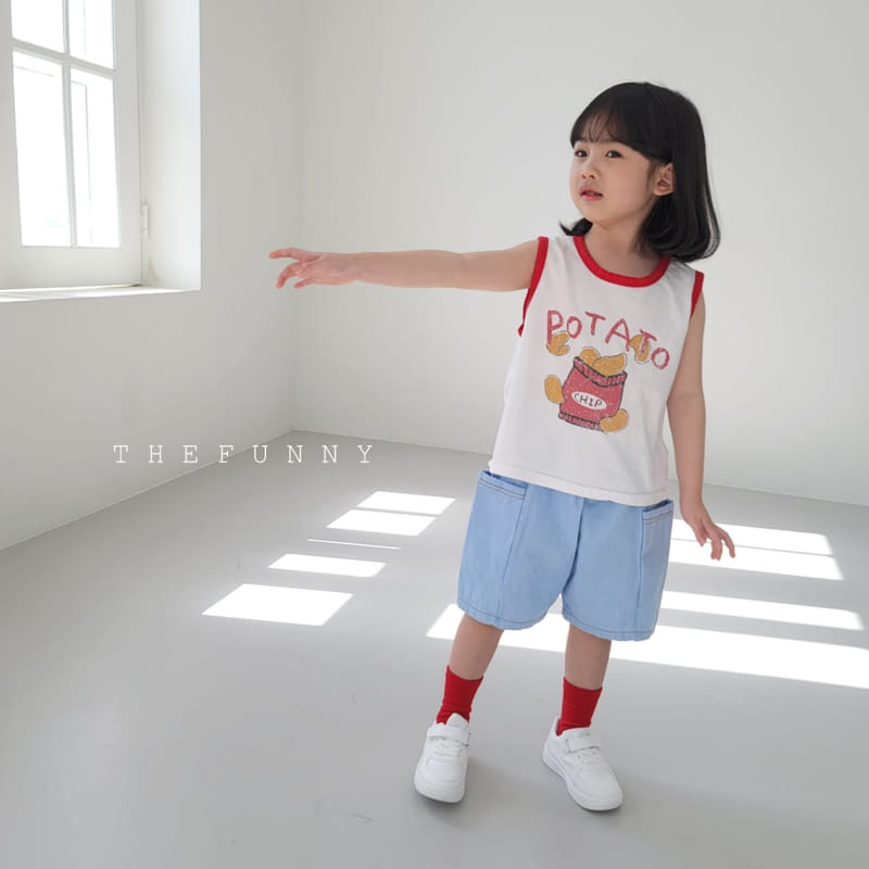 The Funny - Korean Children Fashion - #discoveringself - Potato Sleeveless Tee - 9