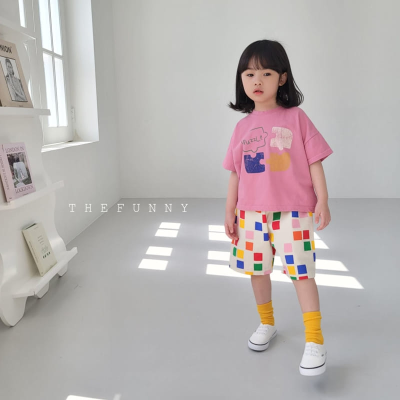 The Funny - Korean Children Fashion - #kidzfashiontrend - Puzzle Tee - 9