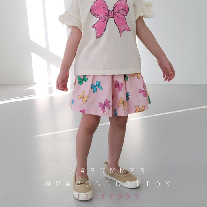 The Funny - Korean Children Fashion - #magicofchildhood - Ribbon Skirt Pants - 6