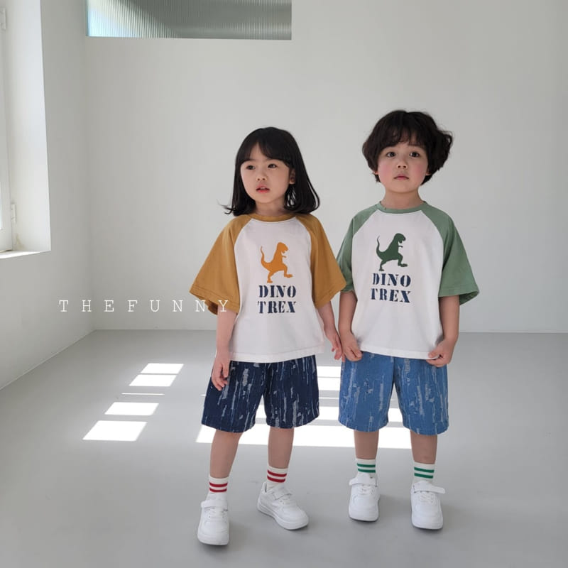 The Funny - Korean Children Fashion - #prettylittlegirls - Dinosaur Tee - 3