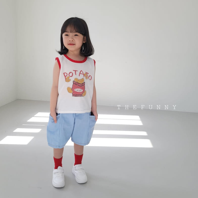 The Funny - Korean Children Fashion - #prettylittlegirls - Ccomo Denim Pants - 10