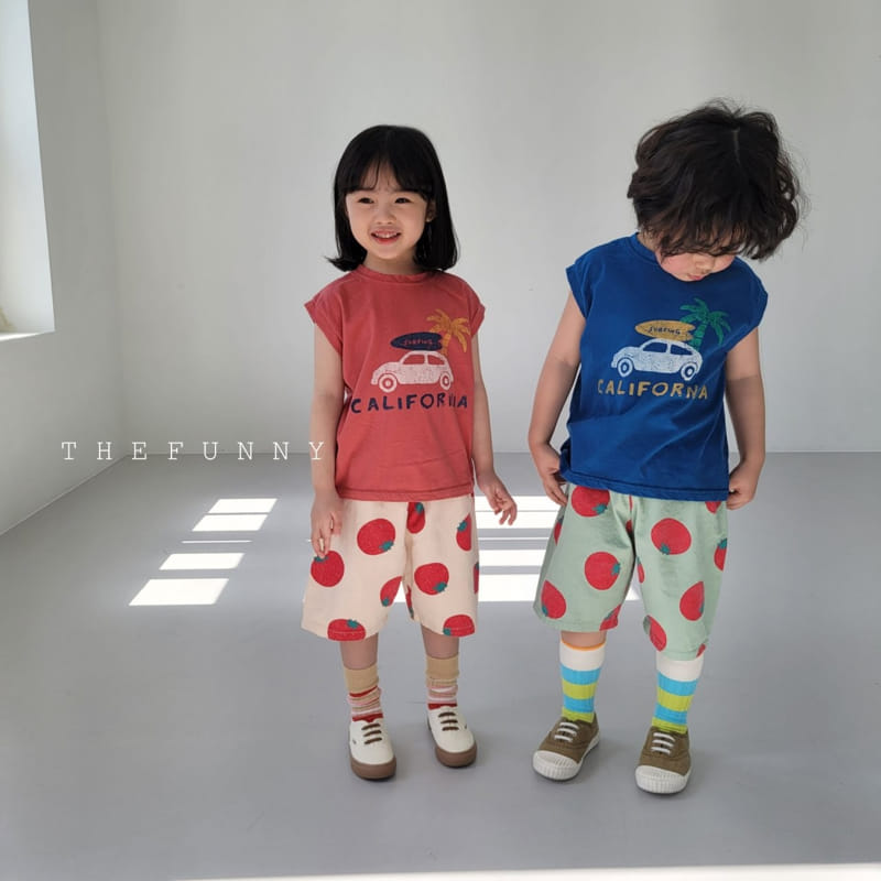 The Funny - Korean Children Fashion - #stylishchildhood - Car Sleeveless Tee - 6