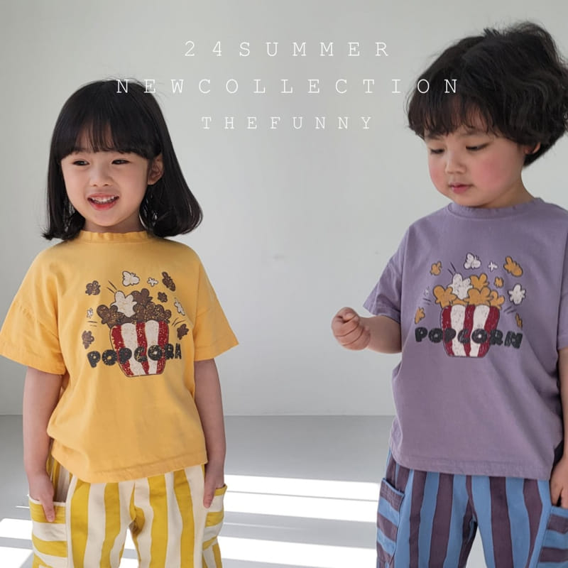 The Funny - Korean Children Fashion - #stylishchildhood - Popcorn Tee - 2