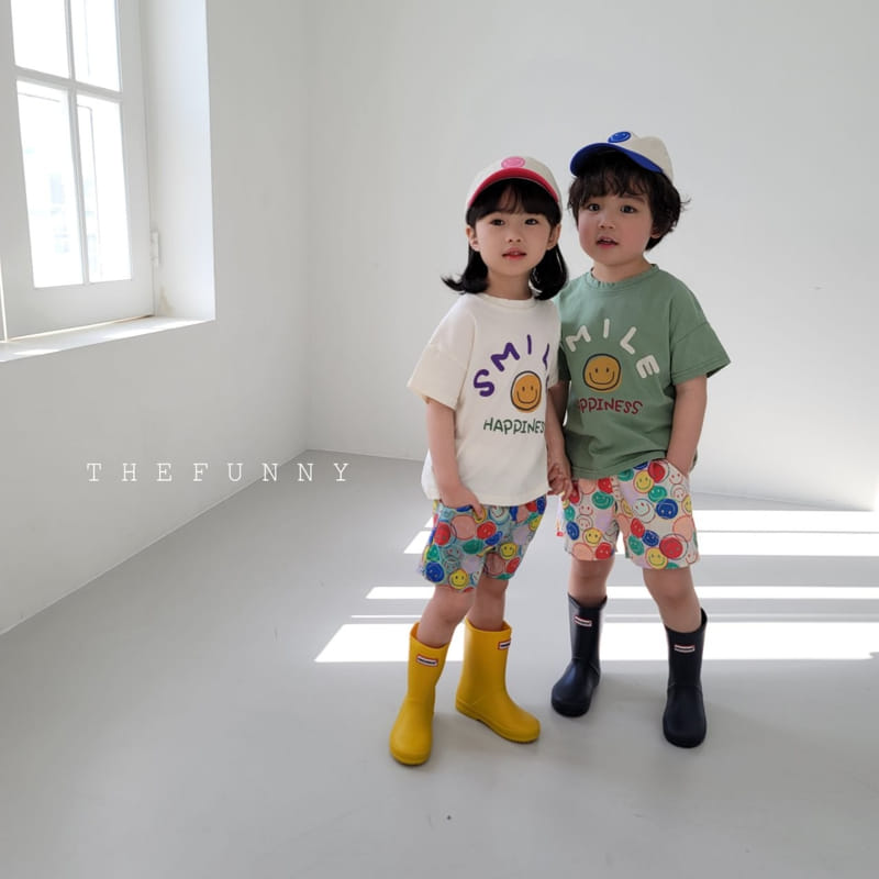 The Funny - Korean Children Fashion - #todddlerfashion - Smile Tee - 6