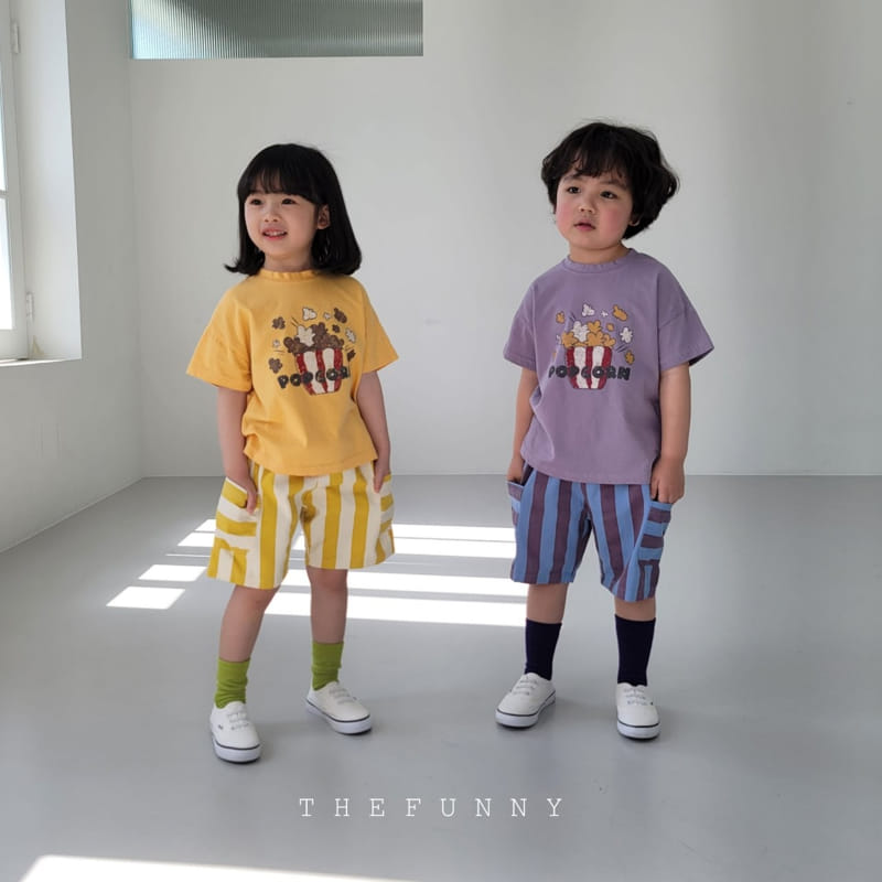 The Funny - Korean Children Fashion - #toddlerclothing - Popcorn Tee