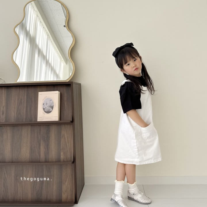 Thegoguma - Korean Children Fashion - #childrensboutique - Yom Yom Dungarees One-Piece - 8