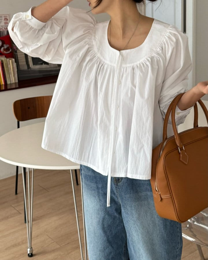 There's - Korean Women Fashion - #momslook - Murin Blouse - 6