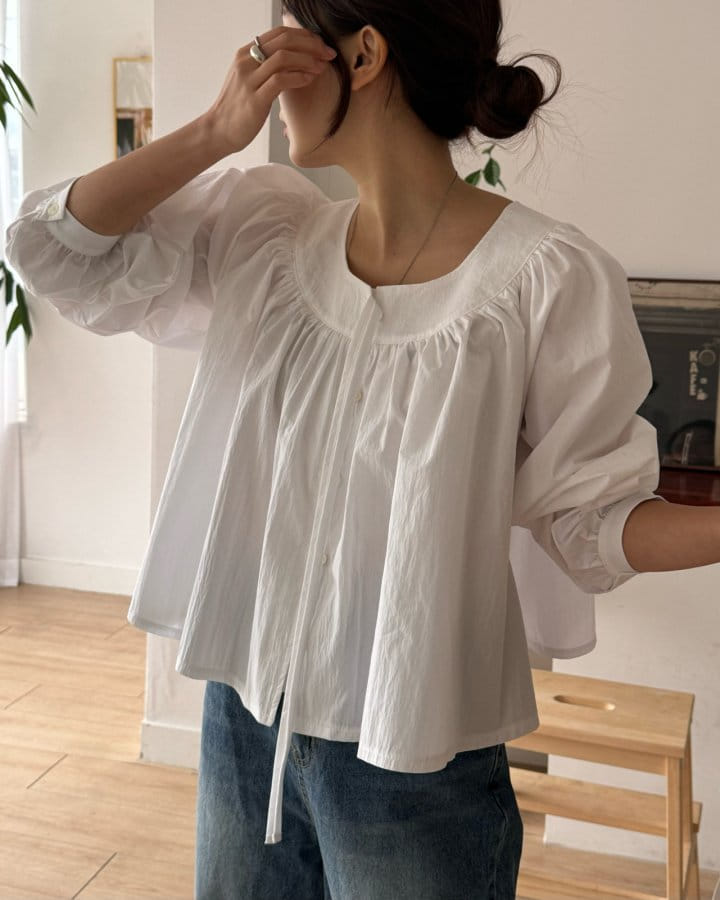 There's - Korean Women Fashion - #momslook - Murin Blouse - 8