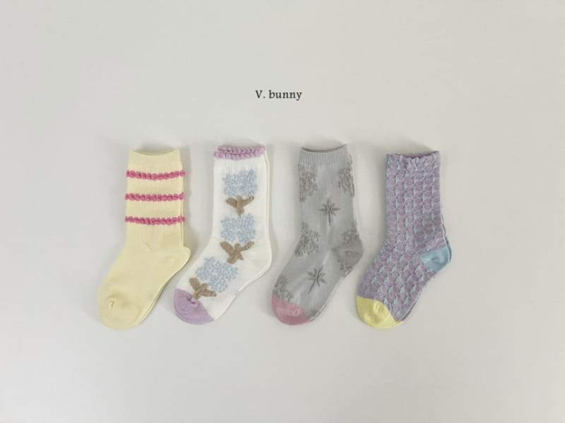 V Bunny - Korean Children Fashion - #Kfashion4kids - Bird Socks Set - 2