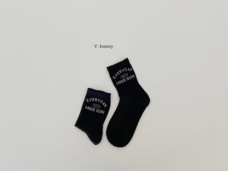 V Bunny - Korean Children Fashion - #Kfashion4kids - Every Day Socks Set - 7