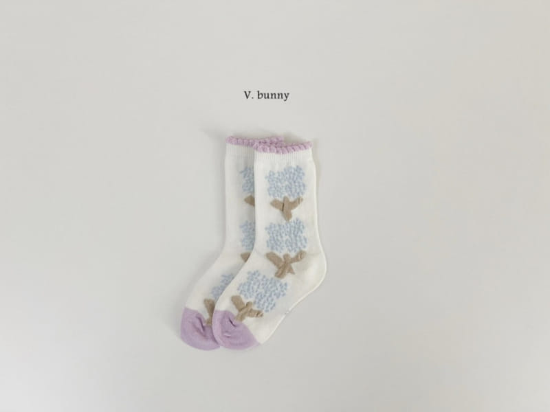 V Bunny - Korean Children Fashion - #childofig - Bird Socks Set - 7