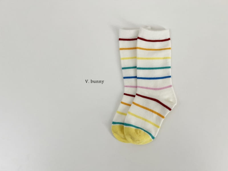 V Bunny - Korean Children Fashion - #childofig - Icecon Socks Set - 6