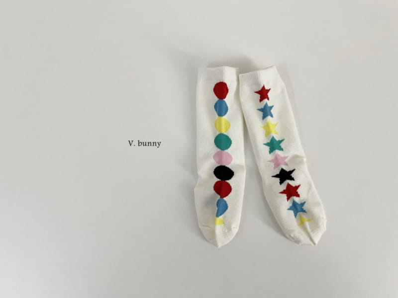 V Bunny - Korean Children Fashion - #childofig - Icecon Socks Set - 7