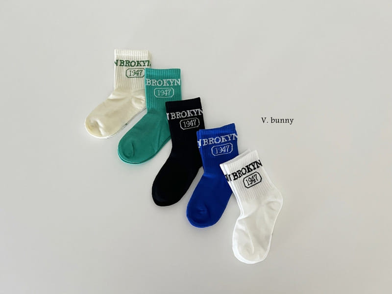 V Bunny - Korean Children Fashion - #childrensboutique - Broken Socks Set - 10