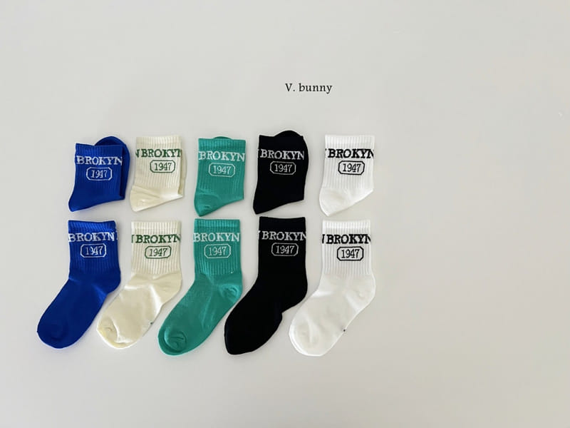 V Bunny - Korean Children Fashion - #designkidswear - Broken Socks Set - 11