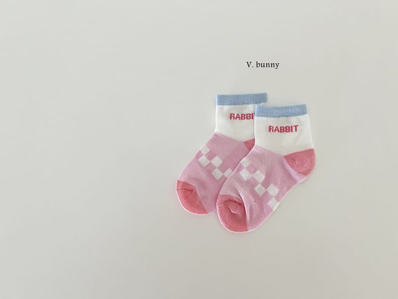 V Bunny - Korean Children Fashion - #discoveringself - Ok Ribbon Socks Set - 6