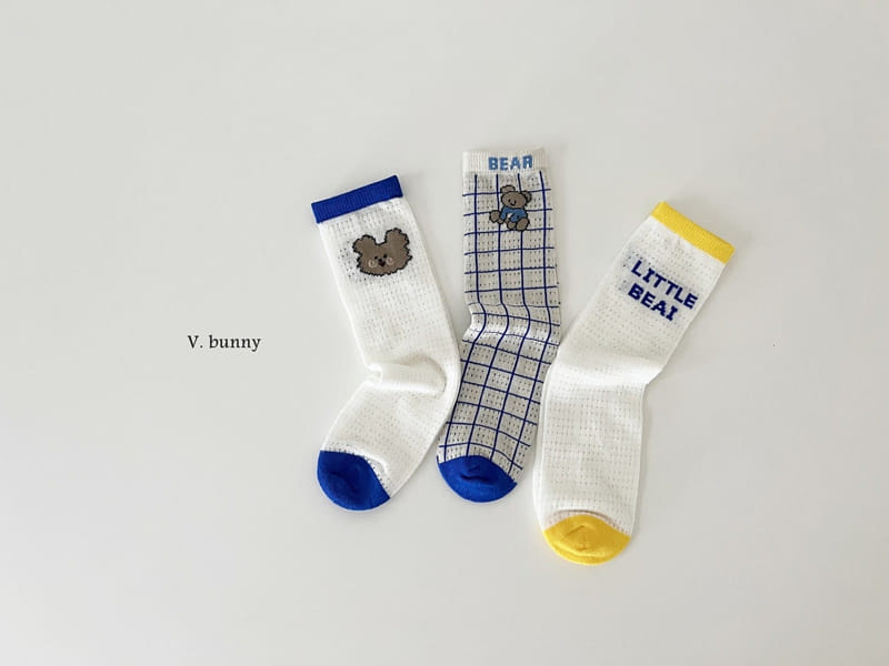 V Bunny - Korean Children Fashion - #discoveringself - Bay Socks Set - 11