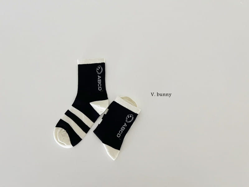 V Bunny - Korean Children Fashion - #kidsshorts - Ace Socks Set - 5