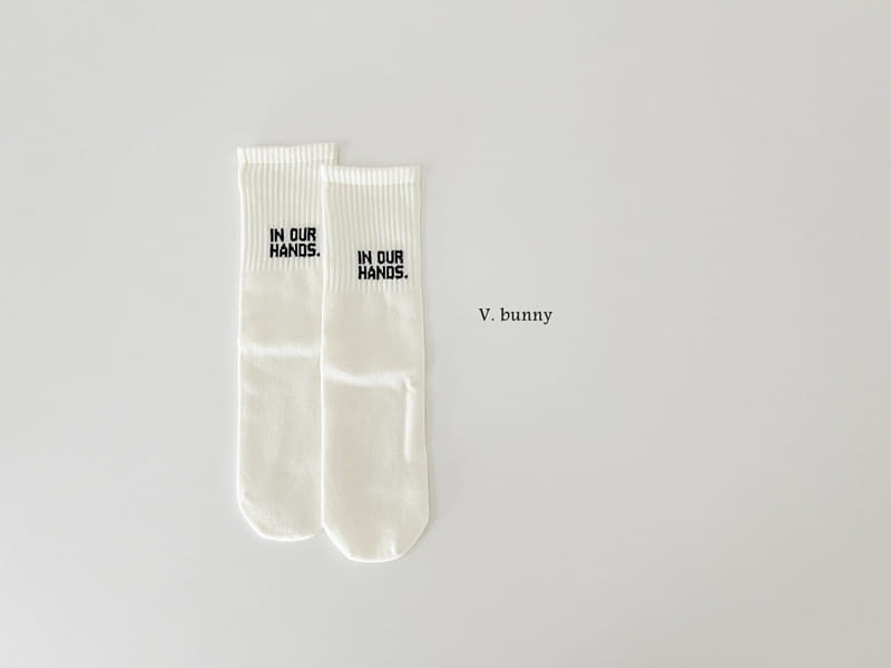 V Bunny - Korean Children Fashion - #kidsshorts - Hands Socks Set - 4