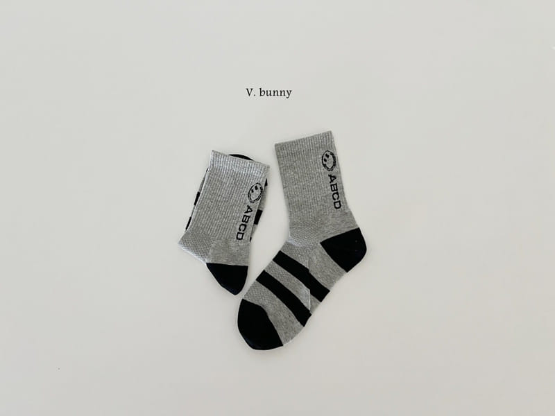 V Bunny - Korean Children Fashion - #kidzfashiontrend - Ace Socks Set - 7