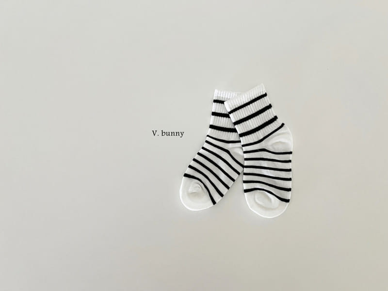 V Bunny - Korean Children Fashion - #kidzfashiontrend - A Boy Socks Set - 5