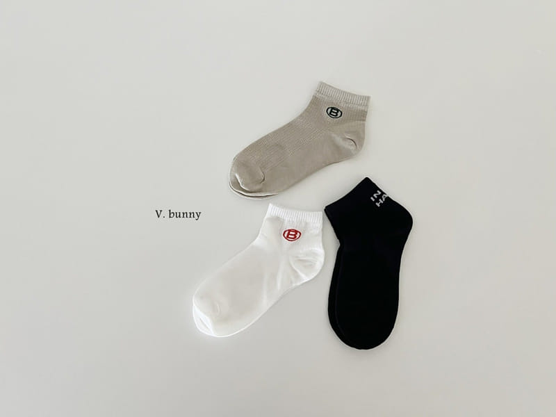 V Bunny - Korean Children Fashion - #kidzfashiontrend - Bibi Socks Set