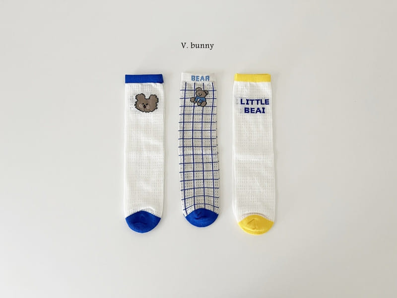 V Bunny - Korean Children Fashion - #littlefashionista - Bay Socks Set