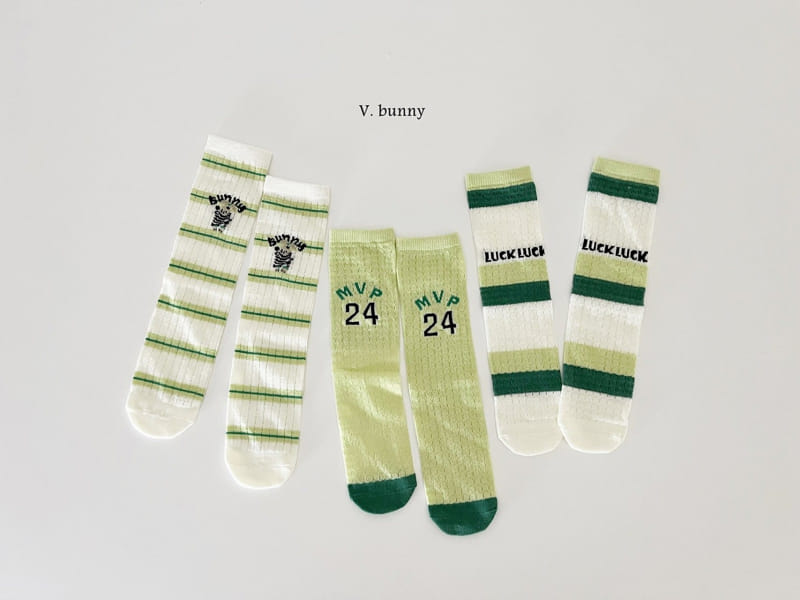 V Bunny - Korean Children Fashion - #magicofchildhood - MVP Socks Set - 11