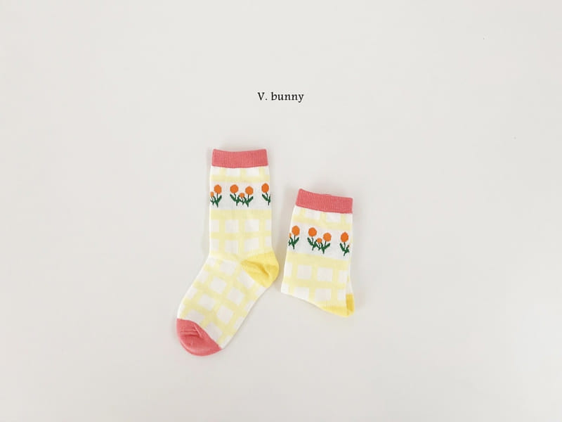 V Bunny - Korean Children Fashion - #magicofchildhood - Cherry Rabbit Socks Set - 7