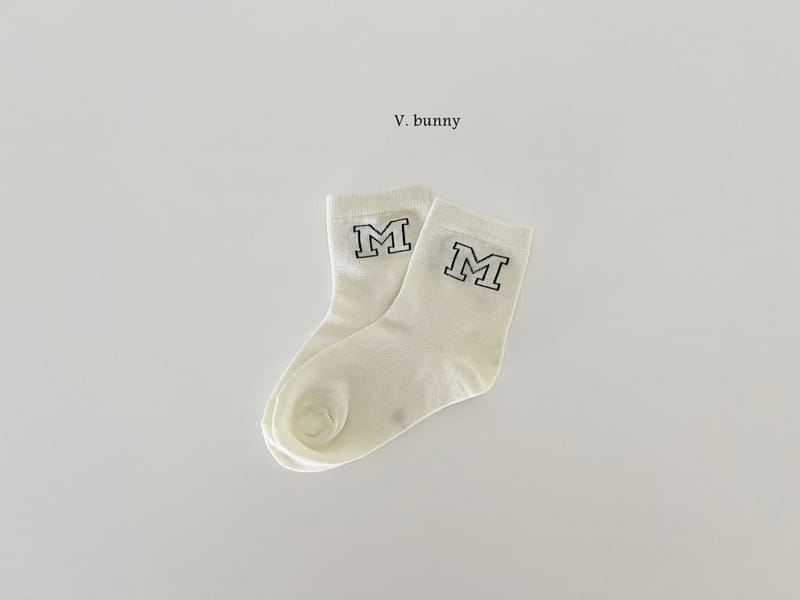 V Bunny - Korean Children Fashion - #minifashionista - Seven Socks Set - 6