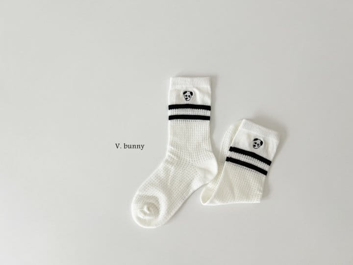 V Bunny - Korean Children Fashion - #minifashionista - Yes No Socks Set - 6