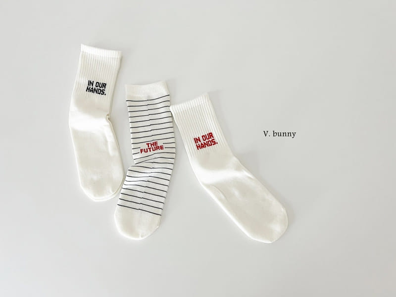 V Bunny - Korean Children Fashion - #prettylittlegirls - Hands Socks Set - 10