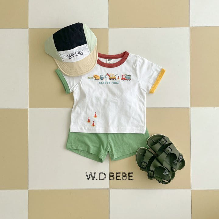 Woodie - Korean Baby Fashion - #babyboutique - Crayon Top Bottom Set - 10